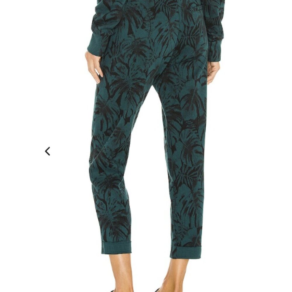 NWT Twenty Montreal Monstera Hyper Reality Knit Sweatpant